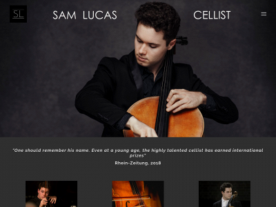 samlucas-cellist.com snapshot