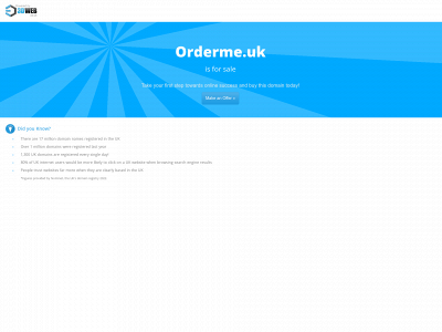 orderme.uk snapshot