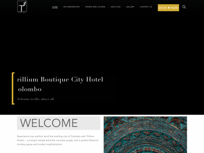 trillium-hotels.com snapshot