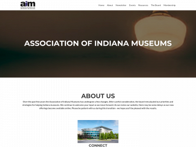 inmuseums.org snapshot