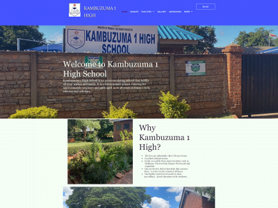 kambuzuma1high.org snapshot