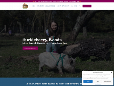 www.huckleberrywoods.co.uk snapshot