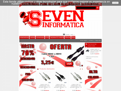 seveninformatica.es snapshot