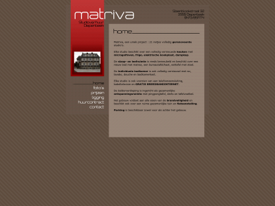 matriva.be snapshot