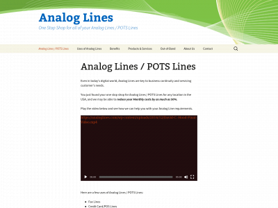 analoglines.com snapshot