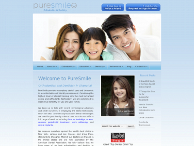 puresmile.com snapshot