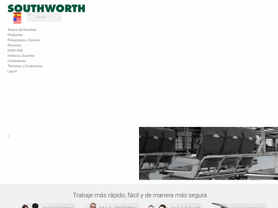 southworthproducts.com.mx snapshot