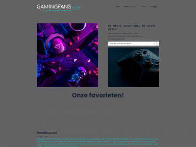 gamingfans.nl snapshot