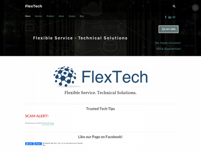 flextechla.com snapshot