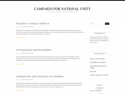 campaignnationalunity.com snapshot