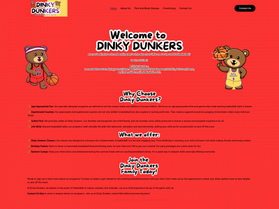 dinkydunkers.com snapshot