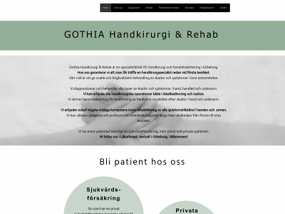 gothiahandkirurgi.se snapshot