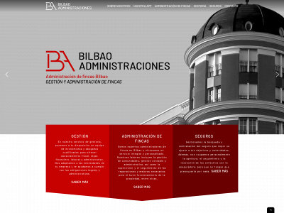 bilbaoadministraciones.com snapshot