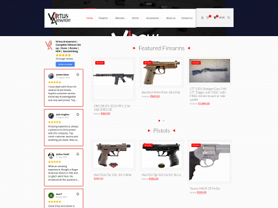 virtusarmament.com snapshot