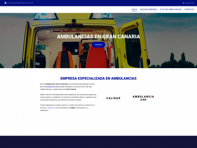 ambulanciasgarciatacoronte.es snapshot