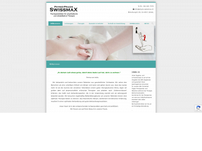 physio-swissmax.ch snapshot