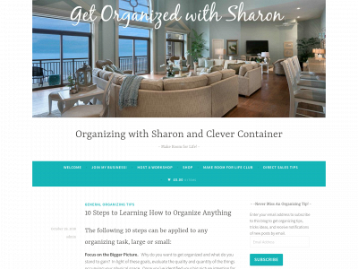 organizedsharon.com snapshot