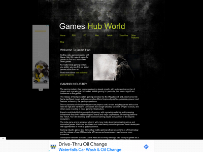 gameworldhub.com snapshot