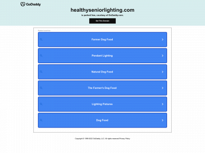 healthyseniorlighting.com snapshot