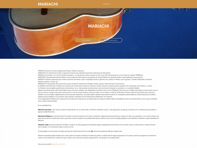 mariachi.info snapshot