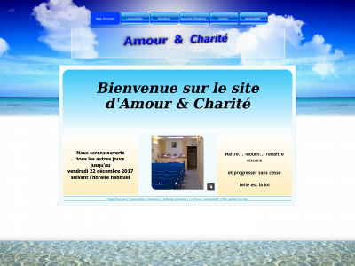 amour-charite.be snapshot