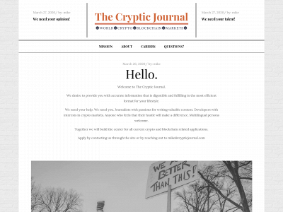 crypticjournal.com snapshot