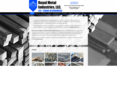 royalmetal.com snapshot