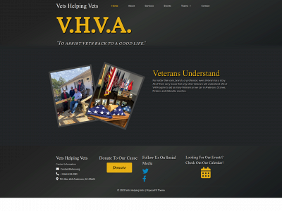 vhva.org snapshot