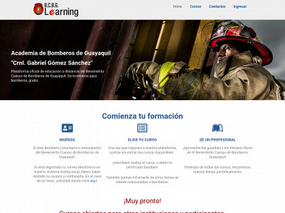 bcbg-learning.com snapshot