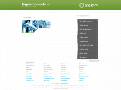 kapsalonmode.nl snapshot