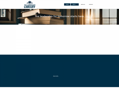 the-leadership-library.com snapshot