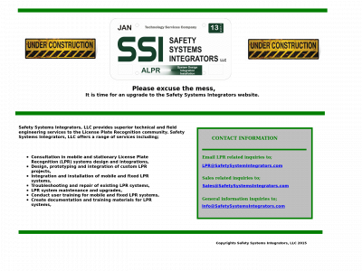 safetysystemsintegrators.com snapshot