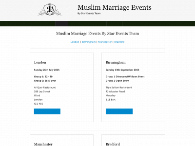 muslimmarriageevents.info snapshot