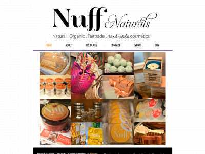 nuffnaturals.com snapshot