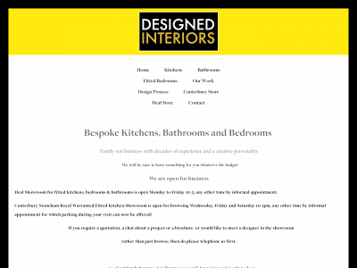 designedinteriors.co.uk snapshot