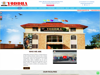 yoddha.co.in snapshot