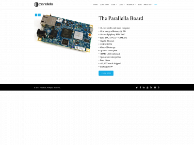 parallella.org snapshot