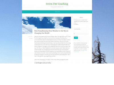 greenfirecoaching.org snapshot