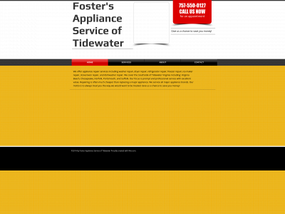 www.fostersapplianceserviceoftidewater.com snapshot