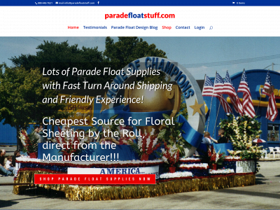 paradefloatstuff.com snapshot
