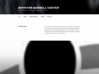 boyntonbarbell.com snapshot