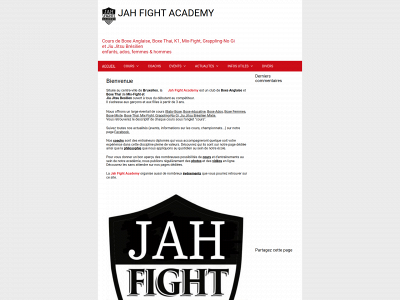 jah-boxing-academy.be snapshot