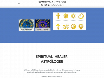 spiritualhealerastrologer.site snapshot