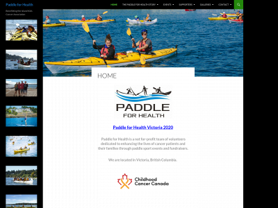 paddleforhealth.ca snapshot