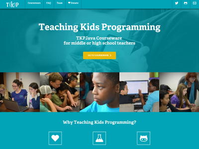 teachingkidsprogramming.org snapshot