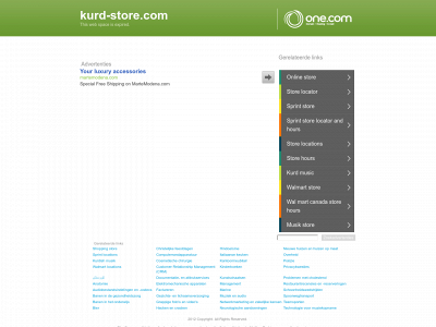 kurd-store.com snapshot