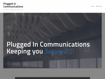 pluggedincommunications.com snapshot