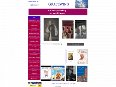 gracewing.co.uk snapshot