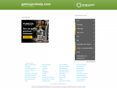 getmyprohelp.com snapshot