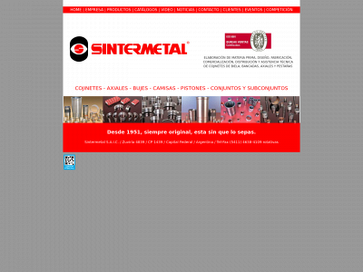 sintermetal.info snapshot